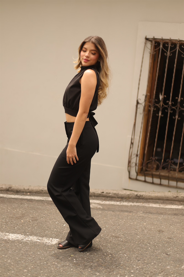 PALMARE TOP NEGRO