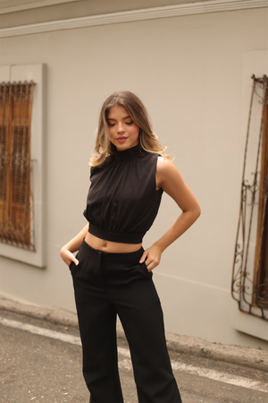 PALMARE TOP NEGRO