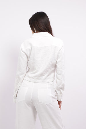BLAZER GARDENIA BLANCO HUESO