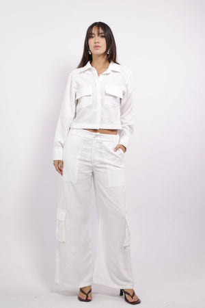 BLAZER GARDENIA BLANCO HUESO