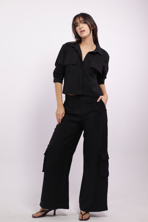 BLAZER GARDENIA NEGRO