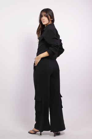 BLAZER GARDENIA NEGRO