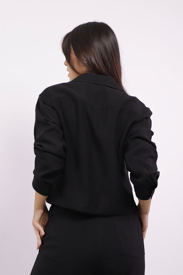 BLAZER GARDENIA NEGRO
