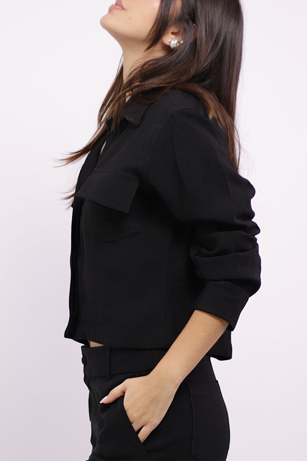 BLAZER GARDENIA NEGRO