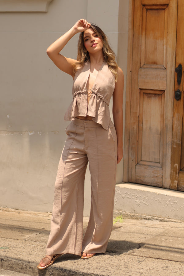 NINA TOP MACADAMIA