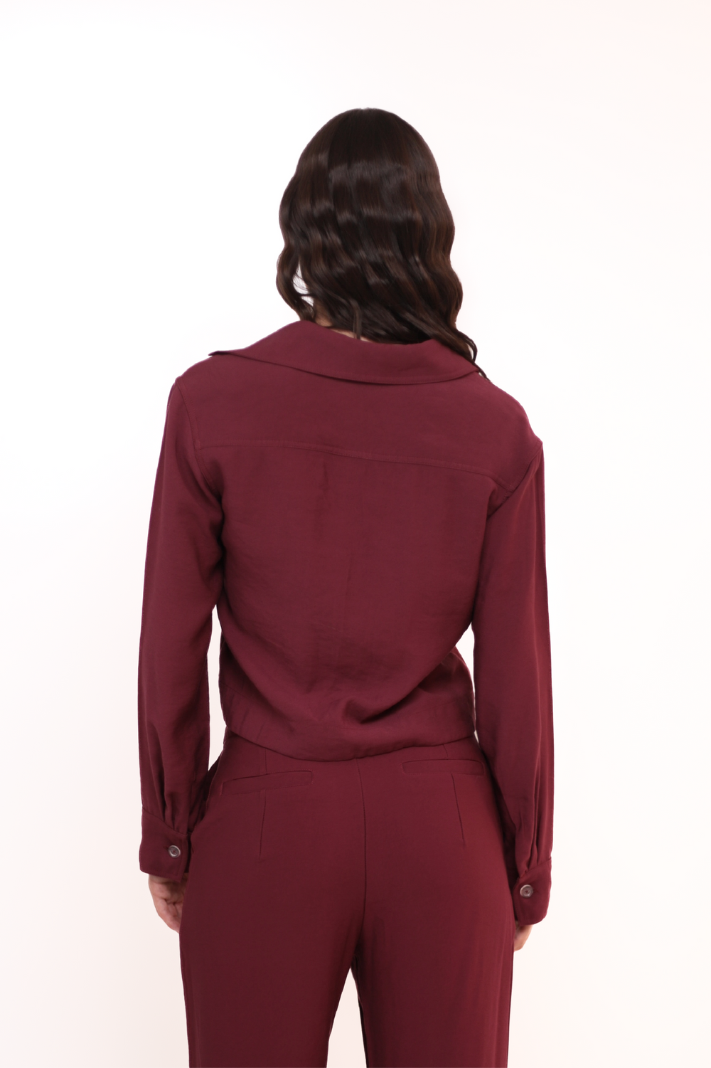 BLAZER GARNIA VINO TINTO