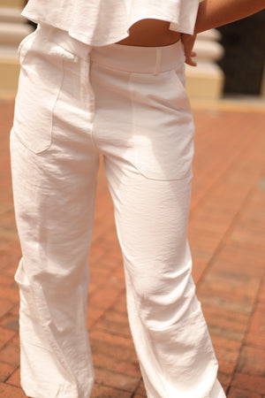 PANTALON AIRY BLANCO HUESO