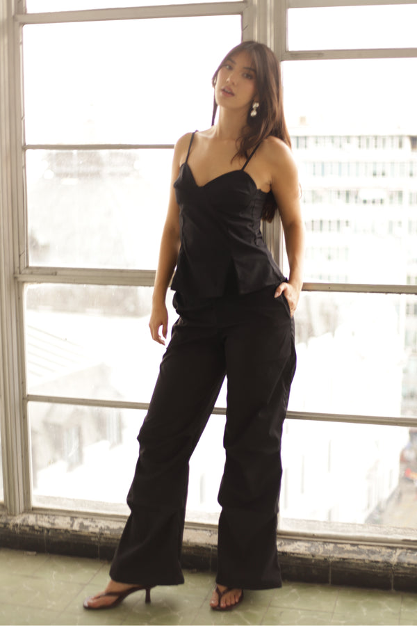 BLUSA LIRIO DE NOCHE NEGRO