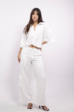 CAMISA ASTORIA BLANCO HUESO