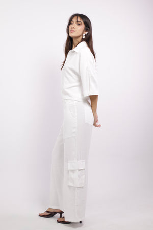 CAMISA ASTORIA BLANCO HUESO