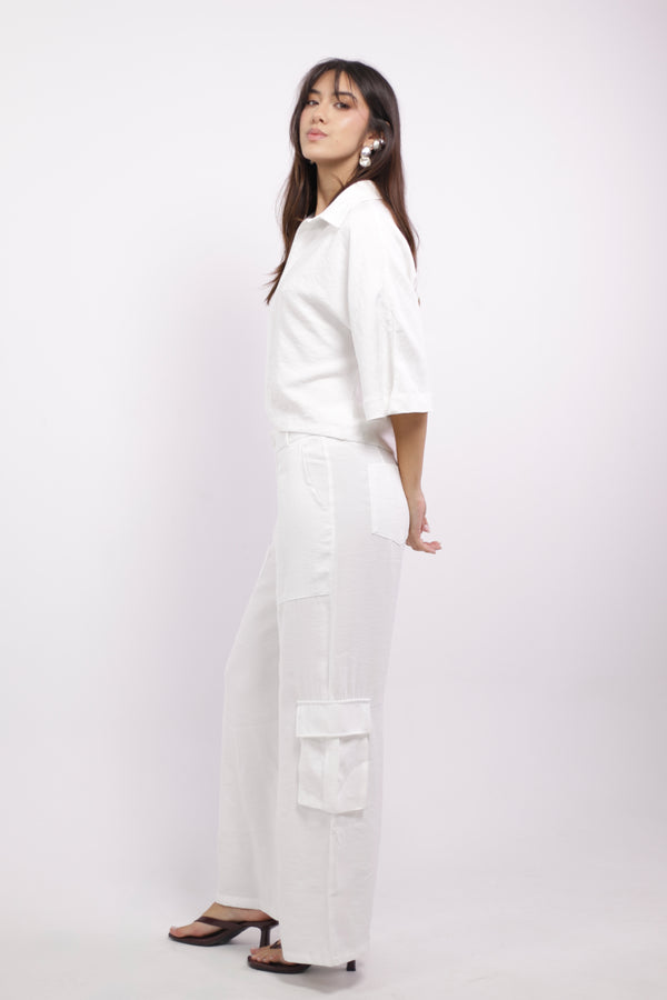 CAMISA ASTORIA BLANCO HUESO