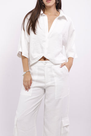 CAMISA ASTORIA BLANCO HUESO