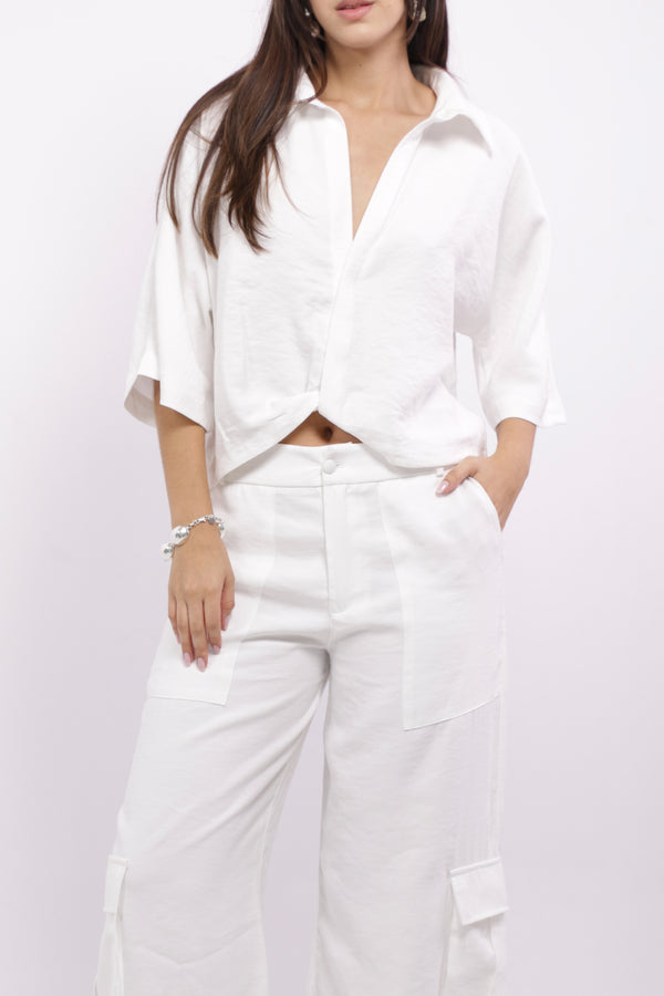 CAMISA ASTORIA BLANCO HUESO