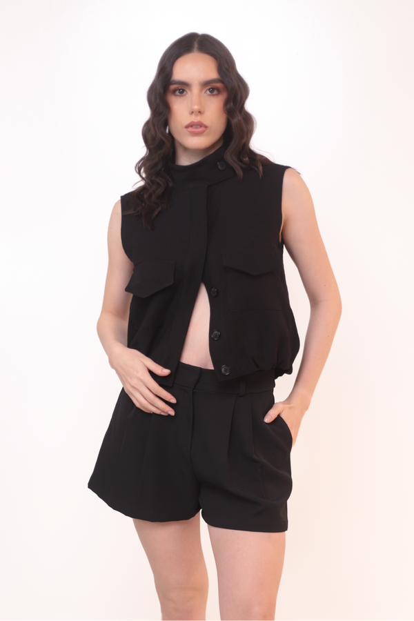 GOLDEN VEST NEGRO
