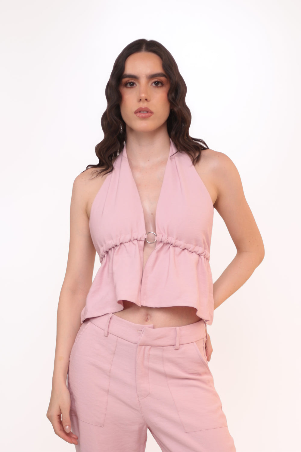 NINA TOP ROSADO