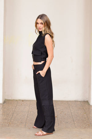 PANTALON SAUTRY NEGRO