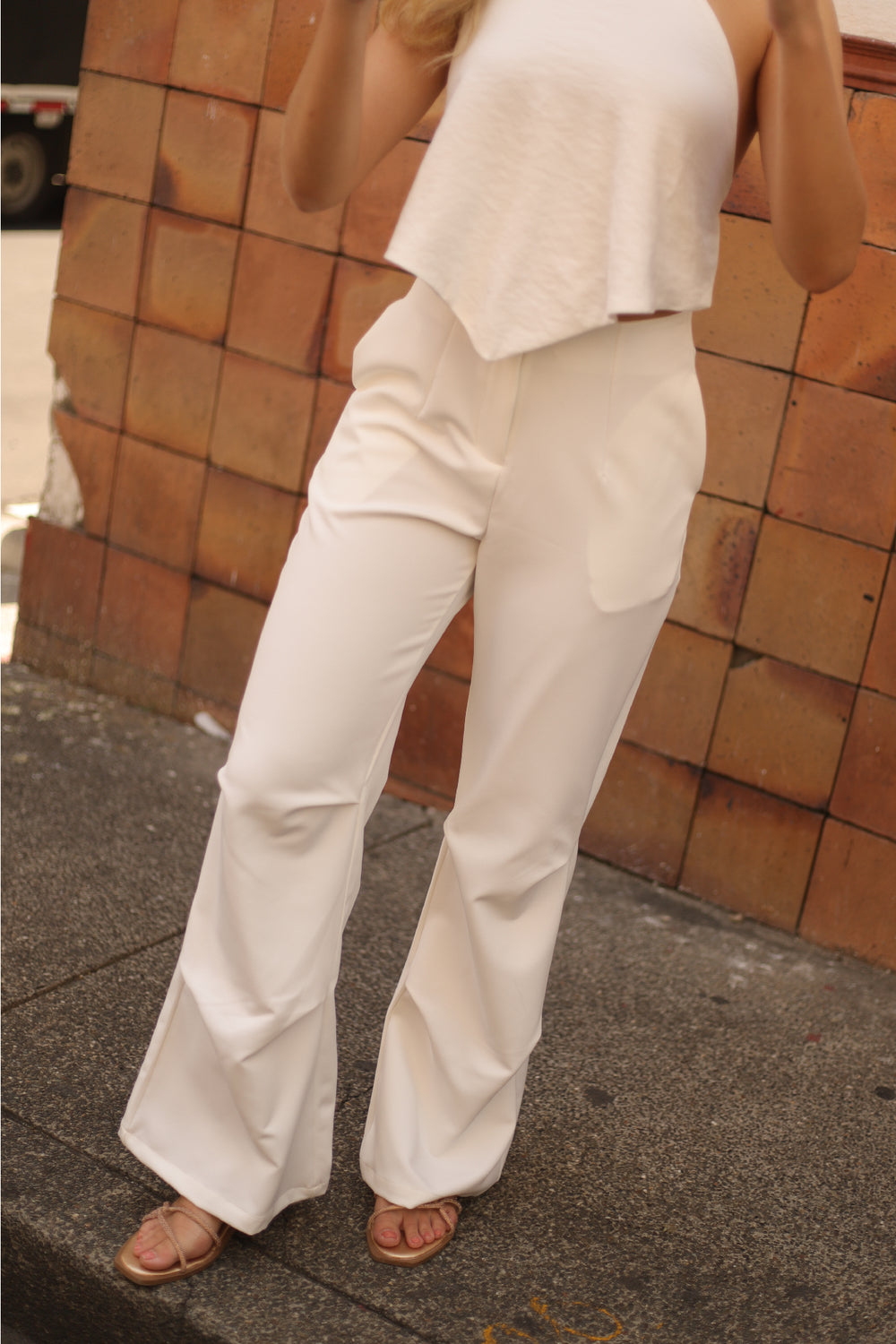 PANTALON MAREA BLANCO HUESO