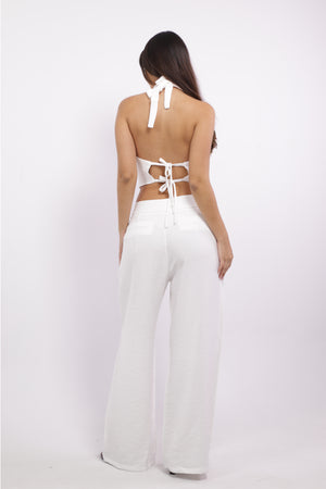 SET LUZ DE TROPICO BLANCO HUESO
