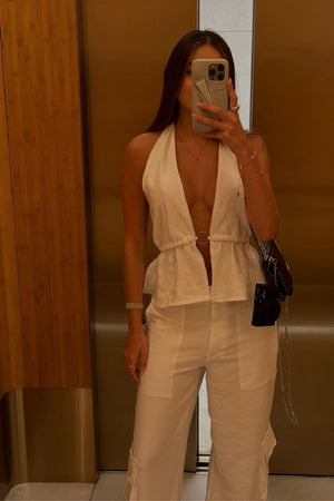 NINA TOP BLANCO HUESO
